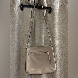 Coach Light Taupe Crossbody Bag